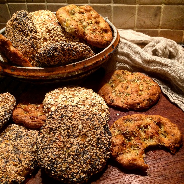 Glutenfrie boller med kogt quinoa og blomkål - Vegansk og glutenfri opskrift - Mad med glød